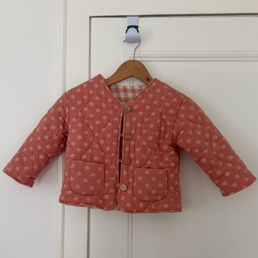 Zara Reversible Quilted Jacket